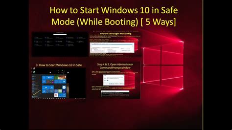Windows 10 has brought several changes, including different methods of accessing safe mode. How to Start Windows 10 in Safe Mode (While Booting) [5 ...