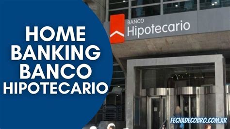 The points are collected by working. ⊛ Home Banking Banco Hipotecario ¿Como INGRESAR? Entrar