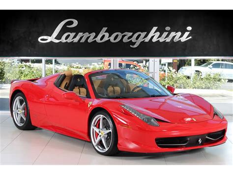 Maybe you would like to learn more about one of these? 2013 Ferrari 458 Italia Spider For Sale | GC-21050 | GoCars
