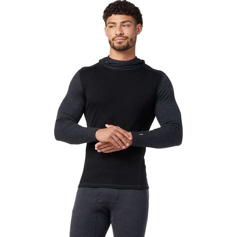 smartwool classic thermal merino base layer rib hoodie men s clothing