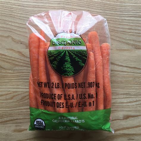 Carrots 2lb Bag Usa