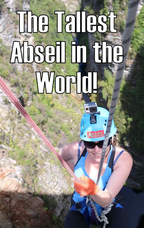 The Tallest Commercial Abseil In The World Mapping Megan Travel