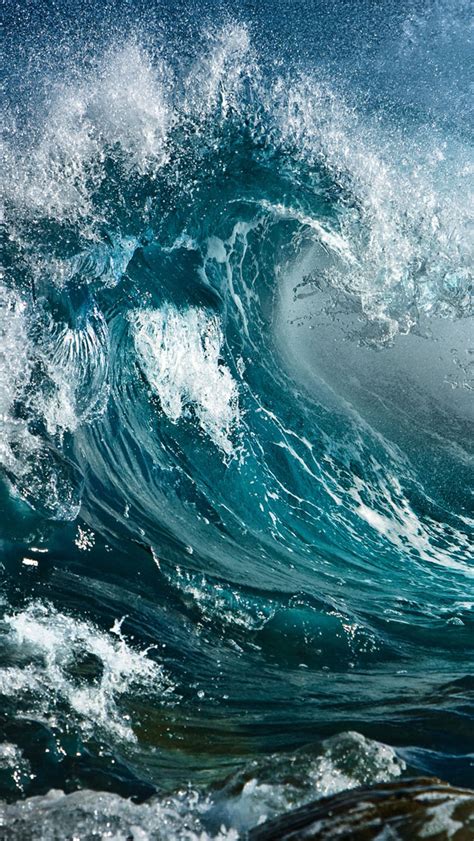 Wave Iphone Wallpapers Free Download