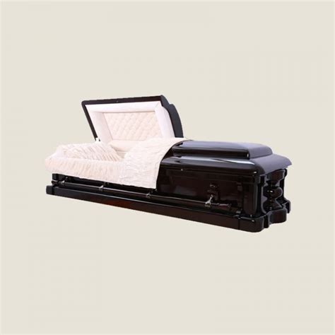 Solid Dark Mahogany Half Couch Ivory Velvet Casket A Monument