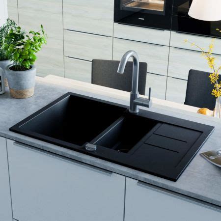 I have a blanco granite (anthracite) kitchen sink that i bought five years ago. Granite Kitchen Sink Double Basin Black | Crazy Sales