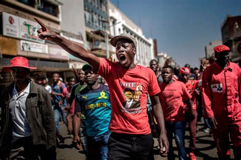 Ruling Party Zanu Pf Wins Majority Of Parliamentary Seats In Zimbabwe Election