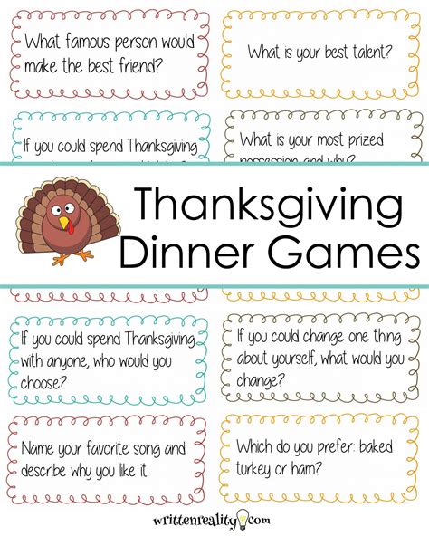 Conversation is like a game of volleyball. Thanksgiving Dinner Conversation Starters - Written Reality
