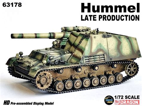 Wwii German Army Sdkfz165 Hummel Late Production Finished Product