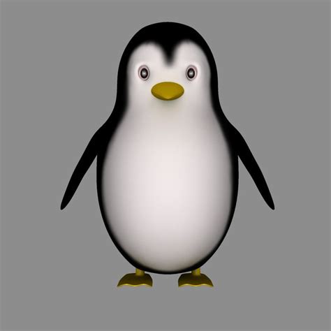 30 Trends For Penguin 3d Model Free Mockup