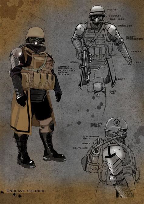 Enclave Main Trooper Armors Wiki Role Playfallout Amino
