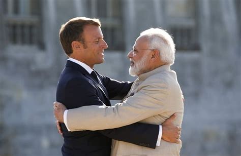 Pm Modi Wishes French Prez Speedy Recovery After He Tests Covid 19