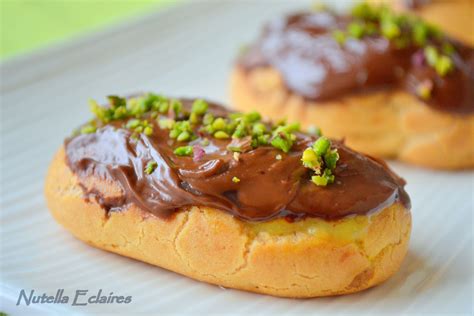 Before starting this choux buns with foie gras mousse recipe, make sure you have organised all the necessary ingredients. Nutella Eclairs...Pâte à Choux for Daring Bakers - The ...