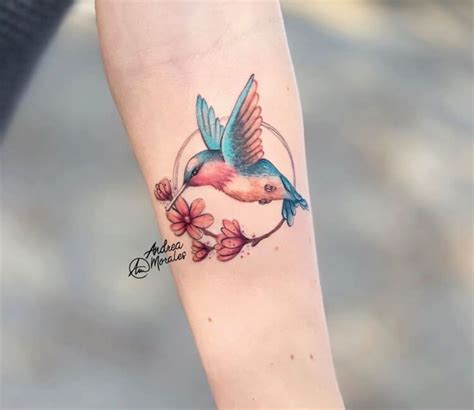 Hummingbird Tattoo By Andrea Morales Post 30579 Tatuajes Femeninos