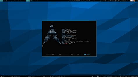 Archlinux Awesome Desktop — Скриншоты — Галерея