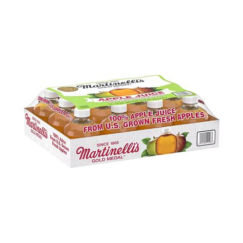Martinellis Apple Juice 10 Fluid Ounce Pack Of 12