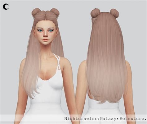 Galaxy Hair Texture At Kalewa A Sims 4 Updates
