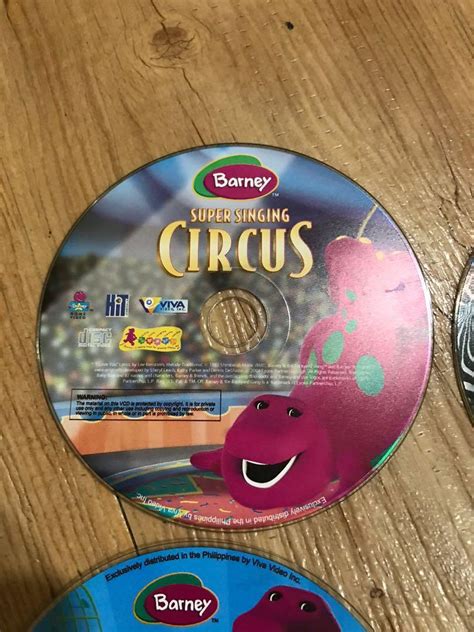 8 Pcs Barney Vcds Hobbies And Toys Music And Media Music Accessories On