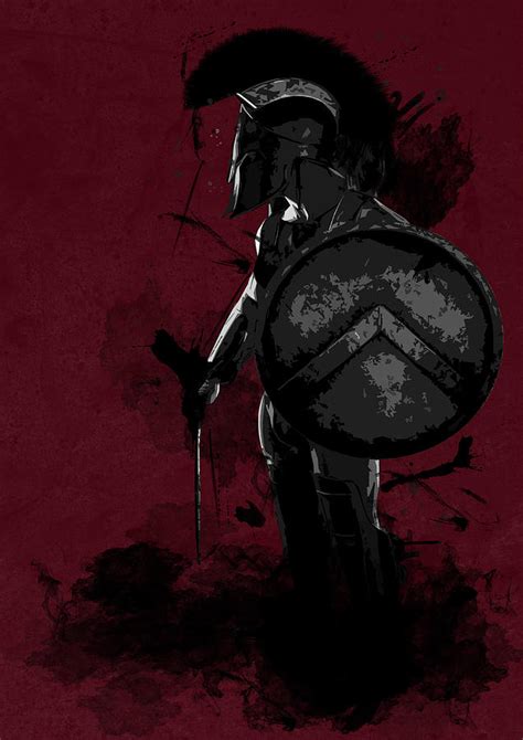 Greek Spartan Warrior Digital Art By Idealist Art Fine Art America