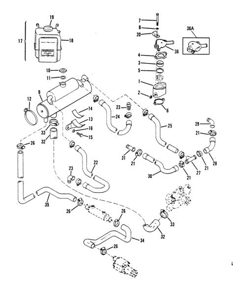 As the crankshaft rotates, the piston goes down in the cylinder (as shown in the diagram). Mercury Marine Exhaust / Cooling Systems & Extension Kits Closed Cooling System (Part No ...