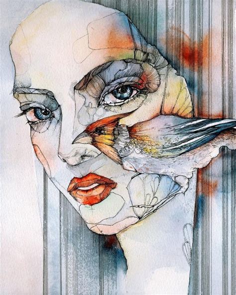 Artist Juli Jah S Creates Beautiful Watercolor And Ink Illustrations Inspired By Music