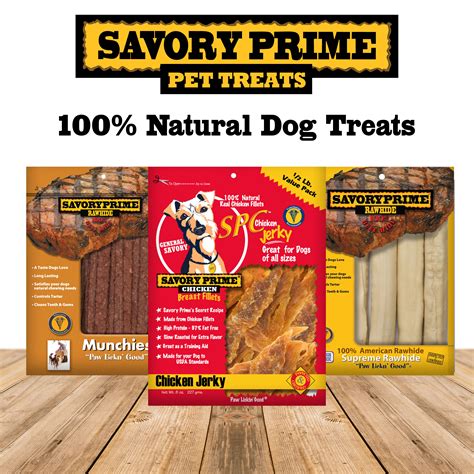 Savory Prime Pet Treats 100 Natural And Available Now Online And