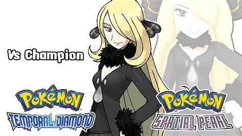 Pokémon Diamond Pearl Remake Champion Cynthia Battle Theme Remix