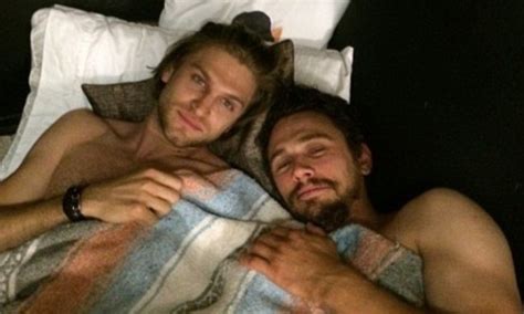 James Franco Poses Shirtless With Keegan Allen For Sexy Bed Selfie