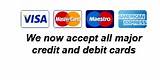 Pictures of All Major Credit Cards