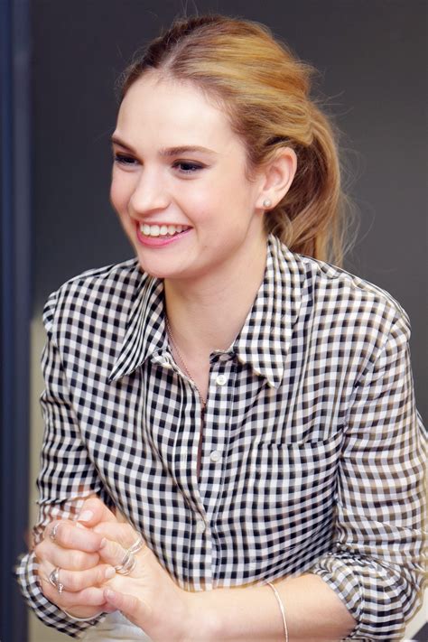 Lily James Make Up Tips Products Cinderella Look Style