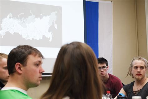 Kondakov Meets With Uw Madison Flagship Students Wisconsin Russia