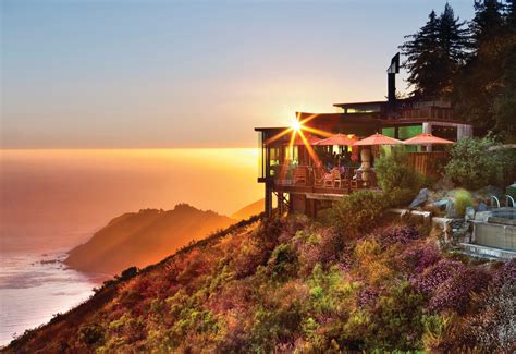Post Ranch Inn Big Sur California Usa Sunset Thesuitelife By Chinmoylad