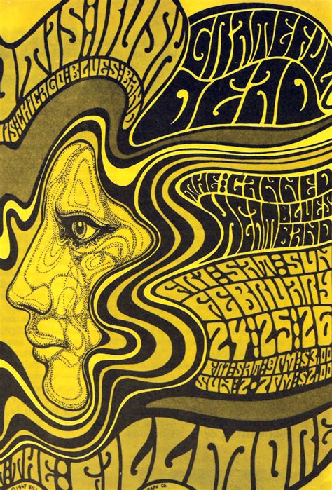 Aesthetic Exploration Psychedelic Poster Art And The Counter Culture