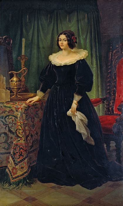 Portrait Of The Dancer Lola Montez 1821 1861 1847