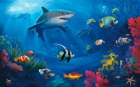Under The Sea Desktop Wallpapers Top Free Under The Sea Desktop