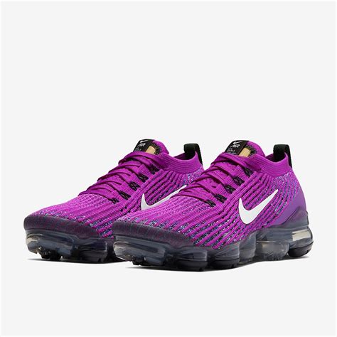 Nike Womens Air Vapormax Flyknit 3 Vivid Purplewhite Womens Shoes