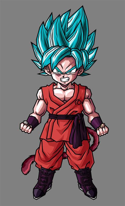 According to the synopses of the next episodes, we will see goku combining kaioken with ssj blue again, but this time 20x increased! Kid Goku SSJ Blue Kaioken by hsvhrt on DeviantArt
