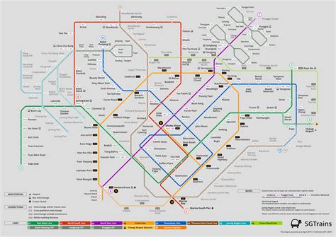 Future Map Of Singapore Mrt Maps Of The World