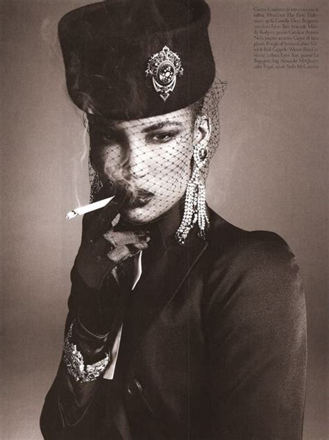Italian Vogue Black Issue Revisted Фэшн фотография Мода для