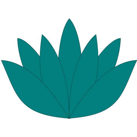 Aqua Lotus Flower Png Svg Clip Art For Web Download Clip Art Png