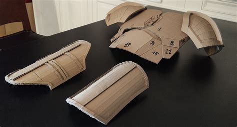 Mandalorian Beskar Armor Cardboard Templates Easy To Home Etsy 日本