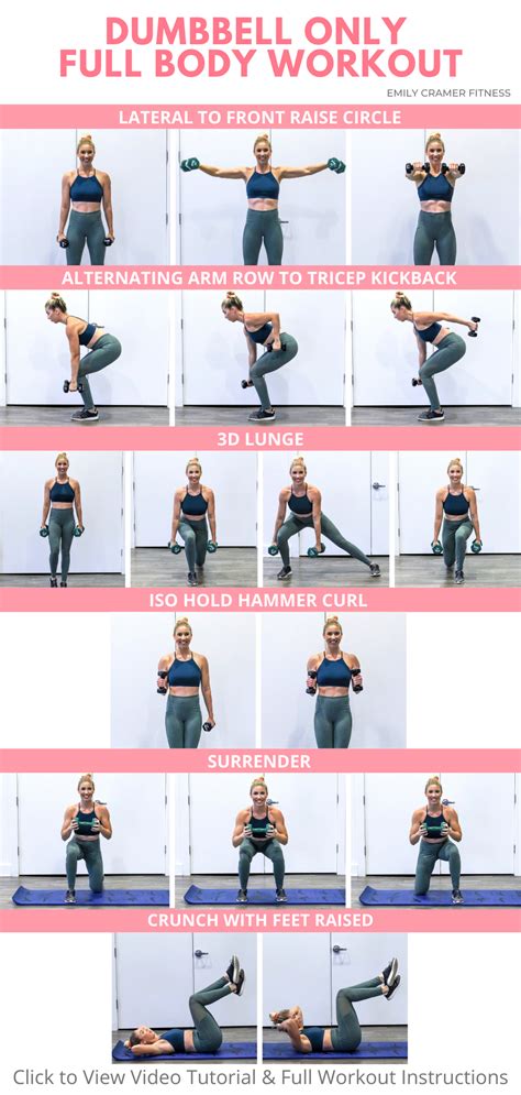 This Full Body Workout With Weights Is A Great Strength Workout For The