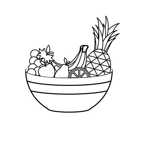 Isolated Bowl With Fruits Vector Design 2485154 Vector Art At Vecteezy