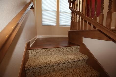 Carpeted Stairs With Wood Floors Stair Designs
