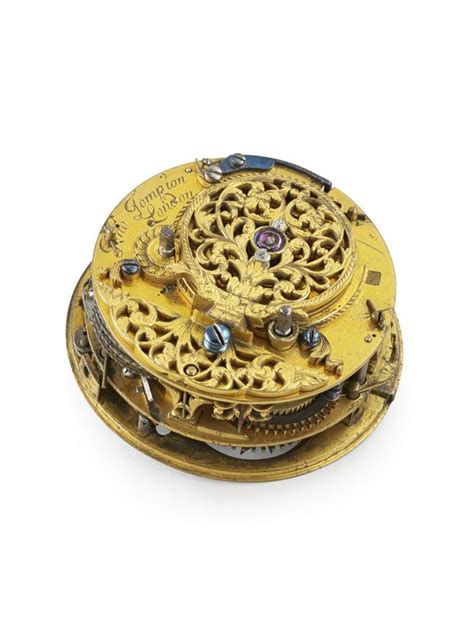Watch Movement With A Quarter Repeating Mechanism Of Early Design By
