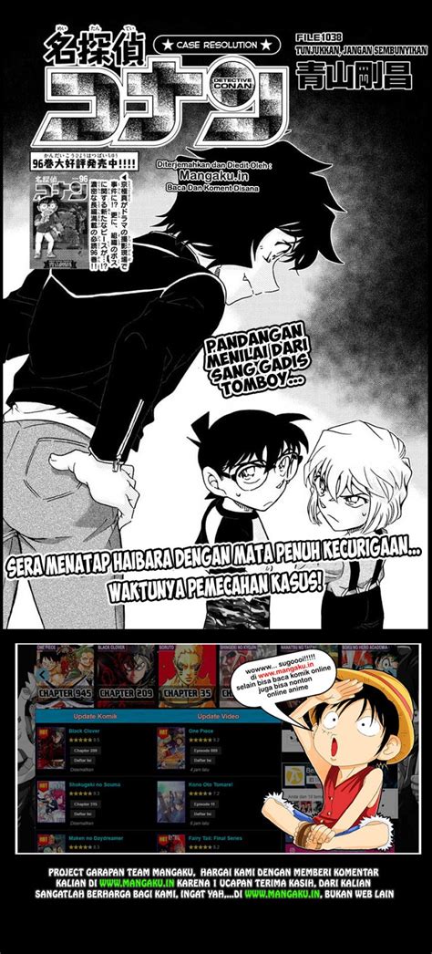 komik detective conan chapter  bahasa indonesia