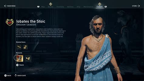 Assassin S Creed Odyssey Cultist Of Kosmos Iobates The Stoic Unveiled