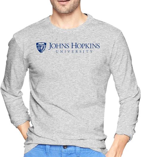 Byska Classic Tee Johns Hopkins University S T Shirt For S Gray Minaze
