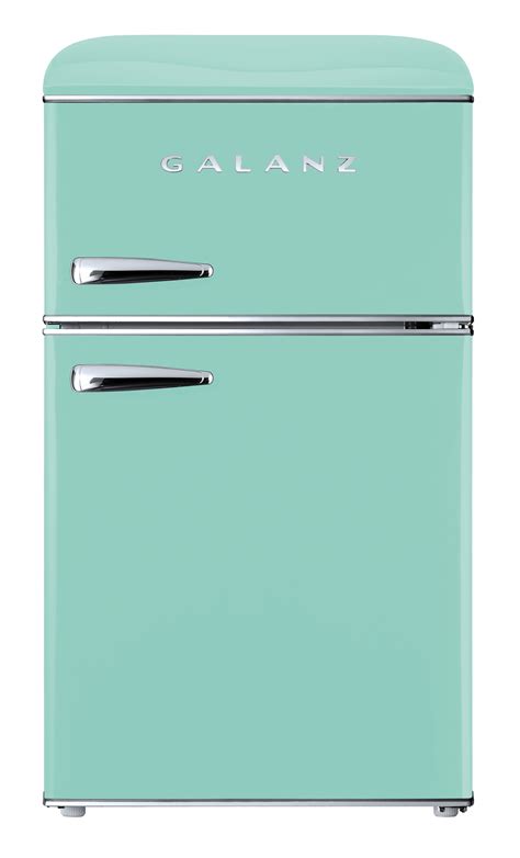 Galanz Glr31tgner 31 Cu Ft Retro Compact Refrigerator True Top