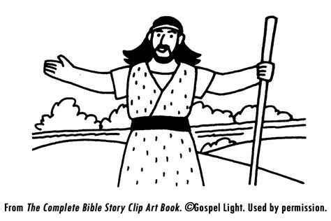 John The Baptist Coloring Pages For Kids Coloring Home