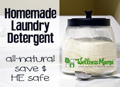 (extra oil is good for your skin, but not for your clothes.) if you don't mind that it's not a natural soap, the fels. Homemade HE Powdered Laundry Detergent Recipe - Homestead ...